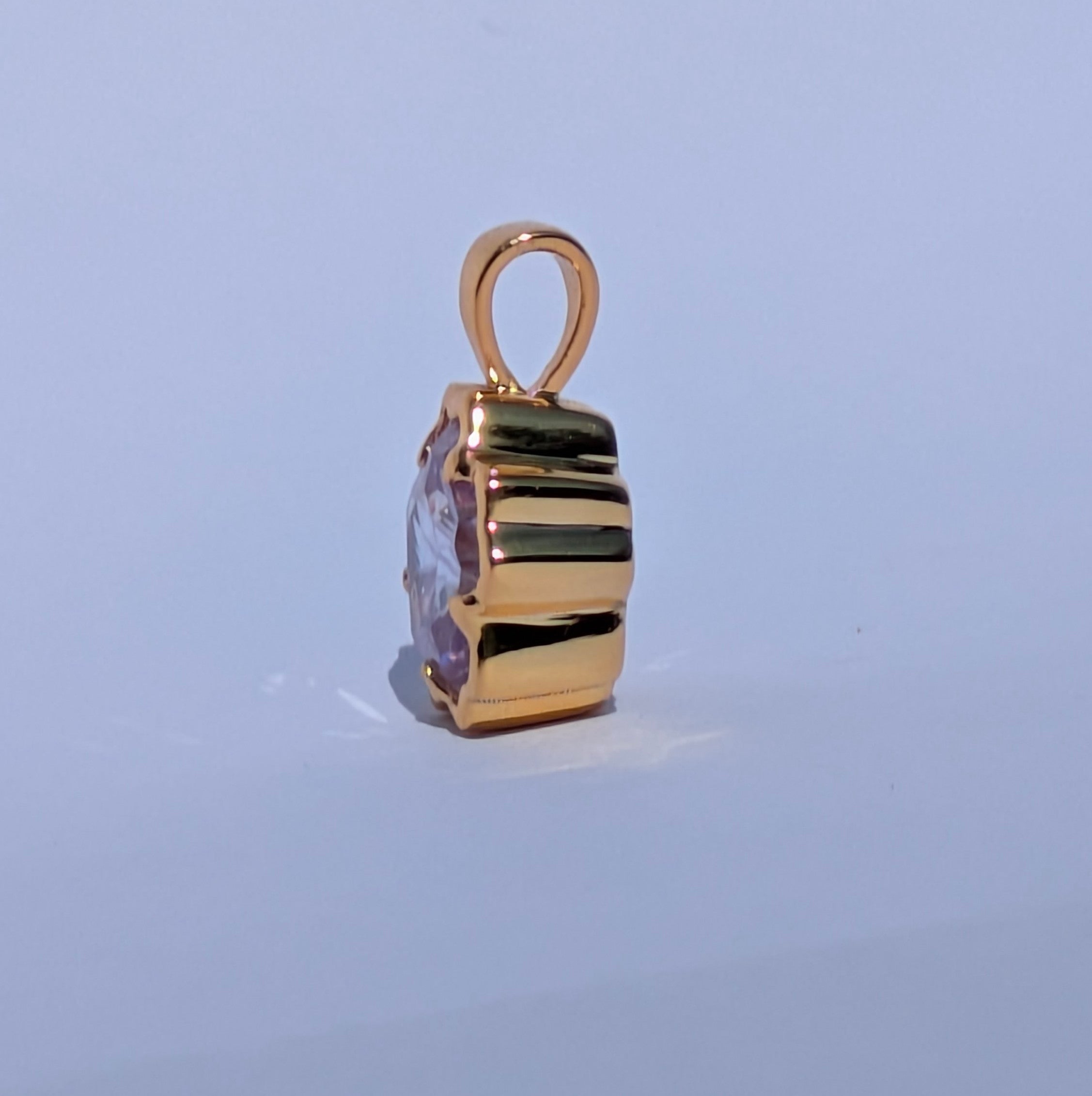 Sakura pendant purple