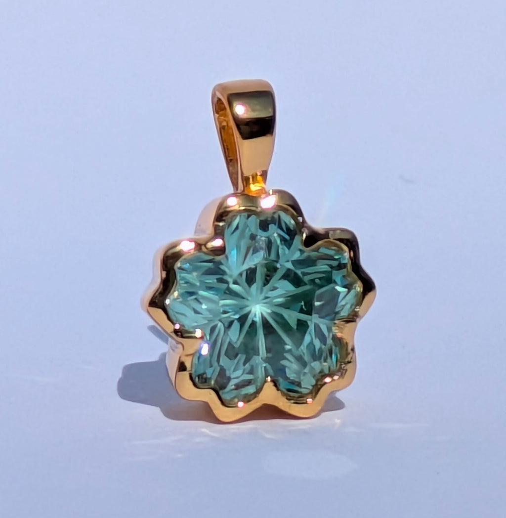 Sakura Pendant Green