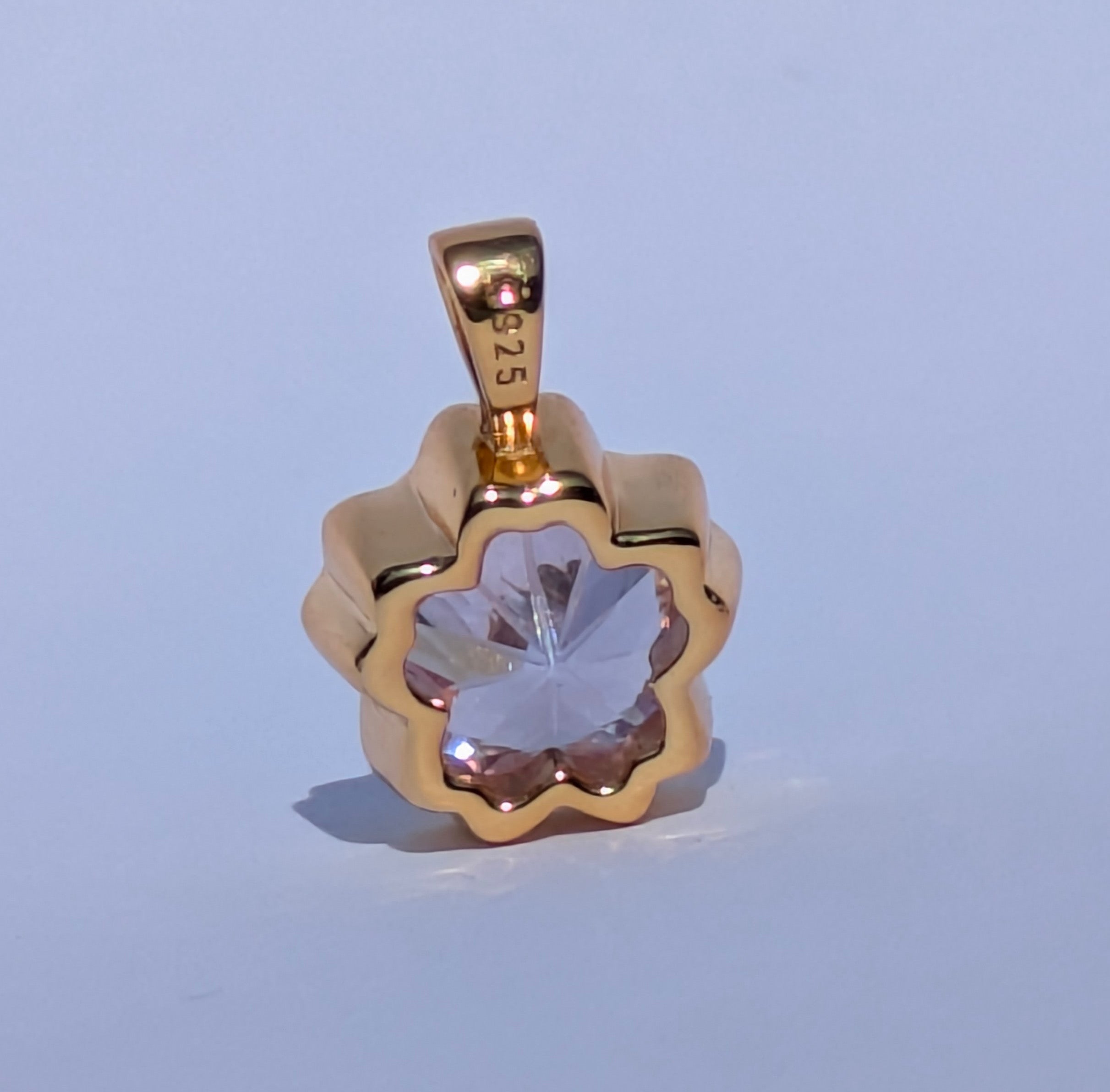 Sakura pendant purple