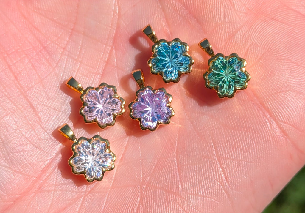 Sakura pendant Blue