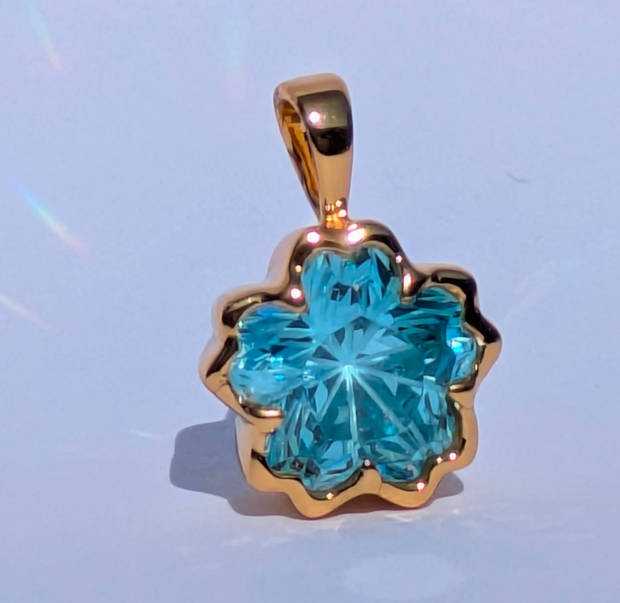 Sakura pendant Blue